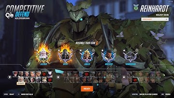 THE BEST REINHARDT in the WORLD - LHCLOUDY REINHARDT OVERWATCH 2 SEASON 19 TOP 500