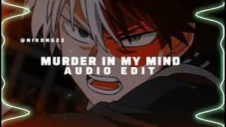 murder in my mind -rock version ( kordhell ) [audio edit]