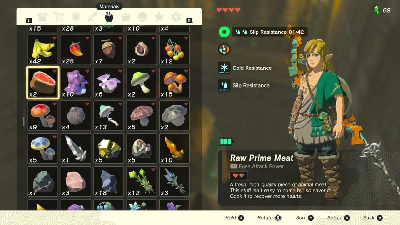 Zelda Tears of the Kingdom Tears Strong Zonaite Sword and Shield