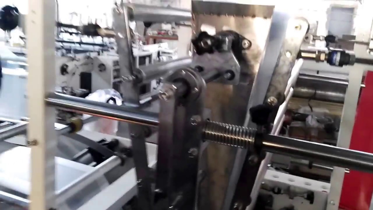 CW-GS Vertical type high speed tube film side gusset machine  (300m/min)