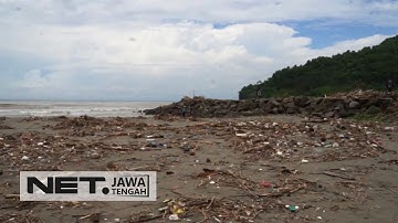 Kotor! Beginilah Kondisi Pantai Suwuk Kebumen Sekarang - NET JATENG