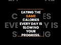 1 key to fat loss: Use calorie cycling for nutrition #Shorts