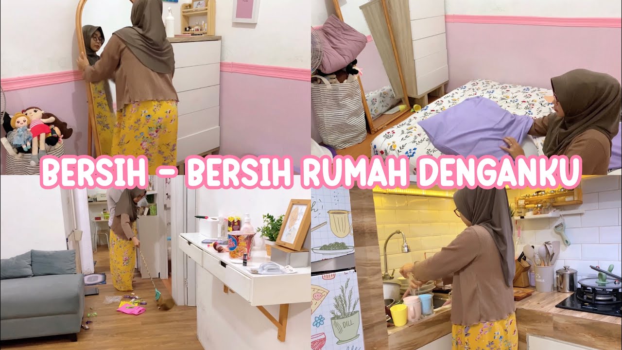 Bersih - Bersih Rumah Denganku | Yuk Produktif Menyambut Tahun Baru 🥳
