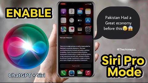 How to Enable Siri Pro Mode on Your iPhone using ChatGPT Shortcut | Activate Siri Pro with ChatGPT