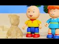 Caillou and the Sand Sculpture | Caillou Cartoon