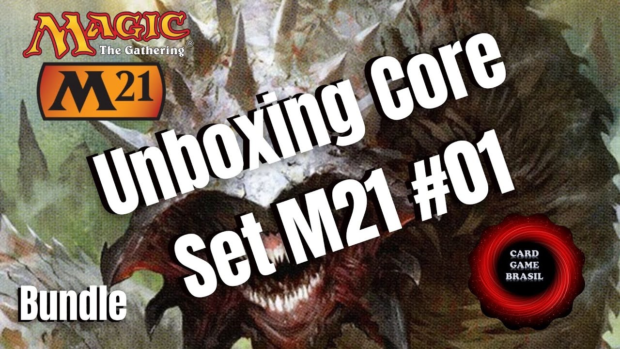 Unboxing Bundle M21 #01 - Card Game Brasil