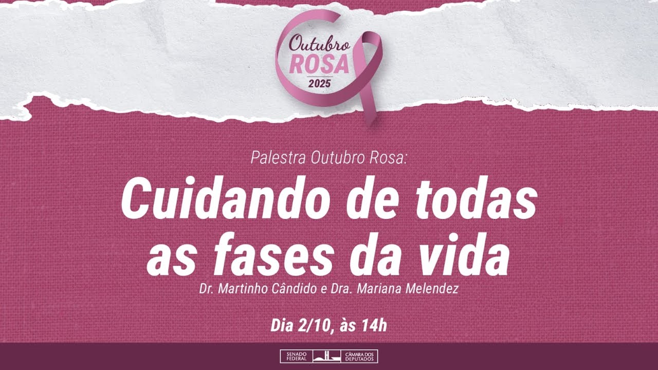 Outubro Rosa: cuidando de todos as fases da vida. - YouTube