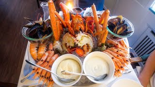 $225 Massive ROYAL SEAFOOD PLATTER in Copenhagen, Denmark!