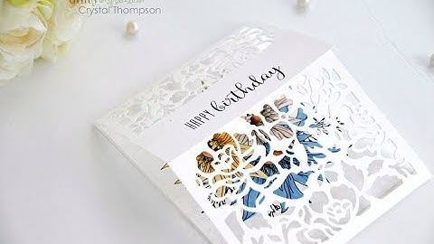 Unity Quick Tip: Unique Fold Floral Card