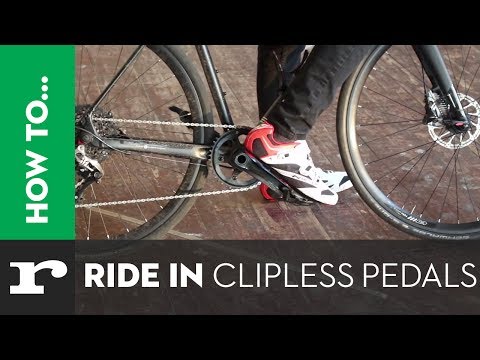 Learning To Ride In Clipless Pedals Youtube