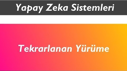 Unity ile Yapay Zeka - 6 Navigation - 2 (Yürüme)