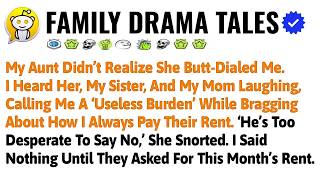 My Aunt Didn’t Realize She Butt Dialed Me I Heard Her, My Sister, And My Mom Laughing, Calling Me A