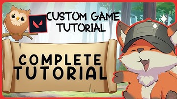 Valorant Custome Game Tutorial | Guide Glimpse