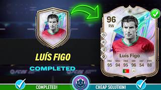 96 FOF Greats of the Game Icon Luis Figo SBC Solution - Cheap Solution & Tips - FC 26