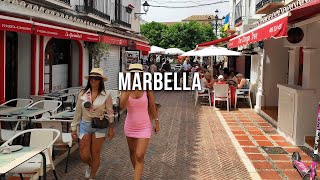 4K Marbella 🇪🇸 Spain - Walking Tour 2023 | Costa del Sol 2023