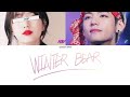 BTS V Winter Bear Bts And You 8th Member Color Coded Lyrics Eng