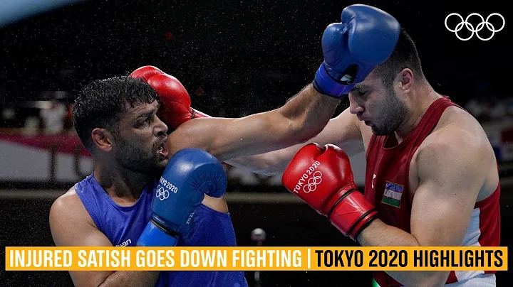 Courageous Satish Kumar goes down fighting | #Tokyo2020 Highlights