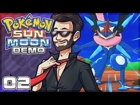 ASH GRENINJA, CATCHING CHALLNEGE AND BATTLING THREATS! | Pokemon Sun and Moon Demo w/ ShadyPenguinn