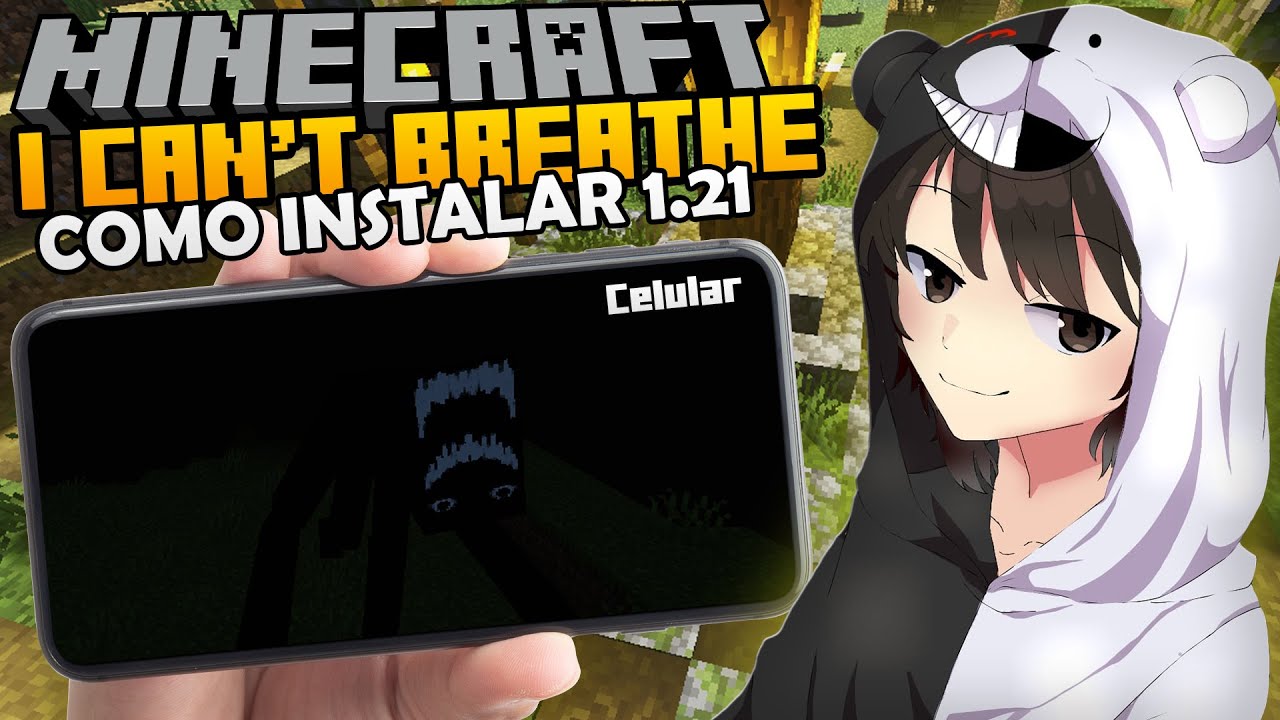 COMO INSTALAR O MOD I CAN'T BREATHE NO MINECRAFT 1.21 NO MOBILE - YouTube