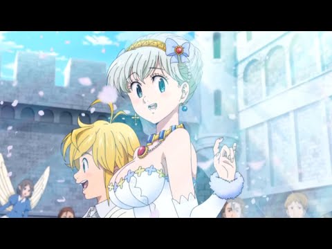 Elizabeth y Meliodas se casan / Audio español latino - Los 7 pecados capitales