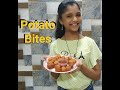 Potato bites  crispy garlic potato bites recipe  snacks recipe  kimaya mandar vartak