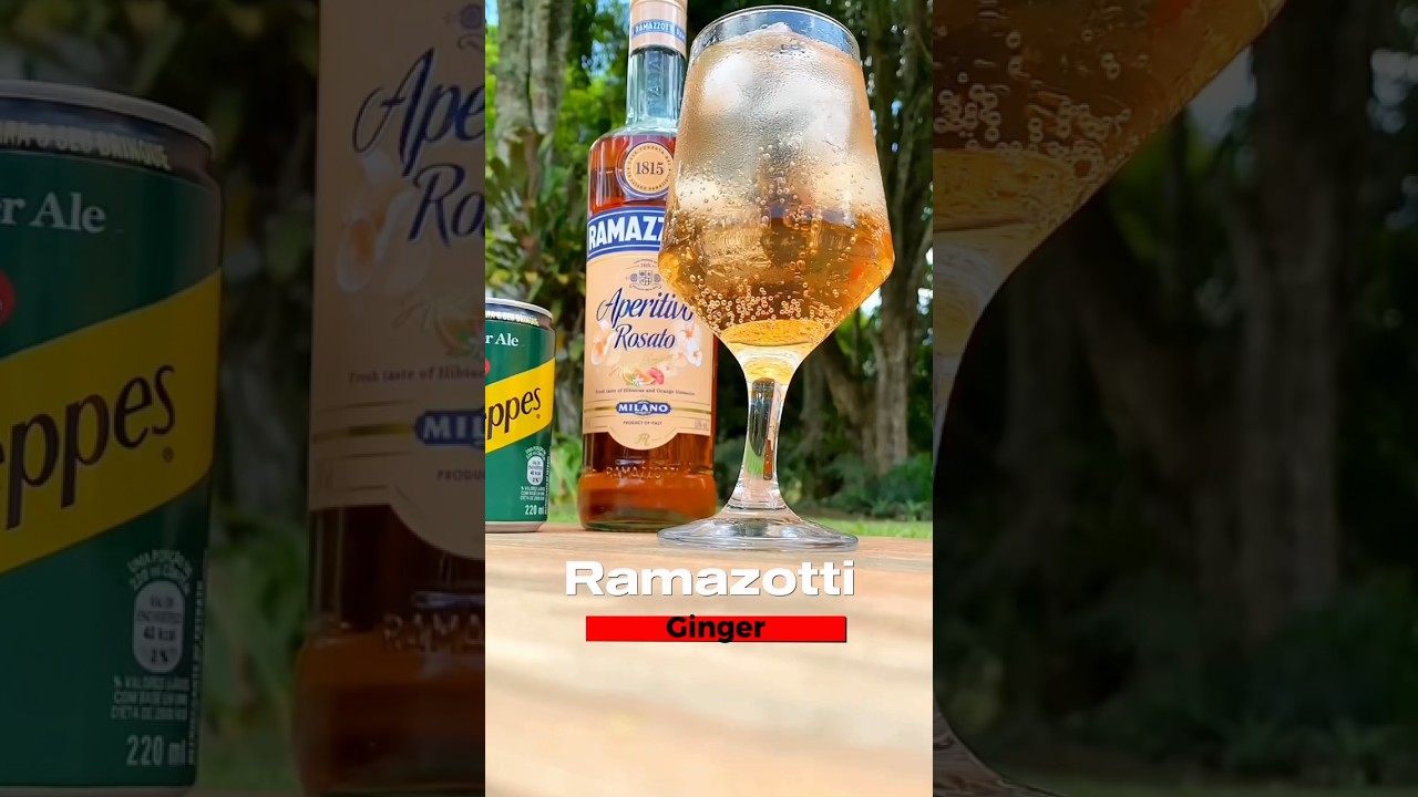 Ramazotti Ginger uma mistura de sabores deliciosos nesse drink! - YouTube