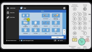 Third Generation imageRUNNER ADVANCE  How to Video - Secure Watermark