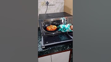 Lg Microwave Oven baking Pizza #shorts #microwave #pizza #youtubeshorts