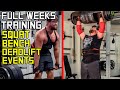 What Does 1 Week of my Training Look Like? | Full Week of Strongman Training
