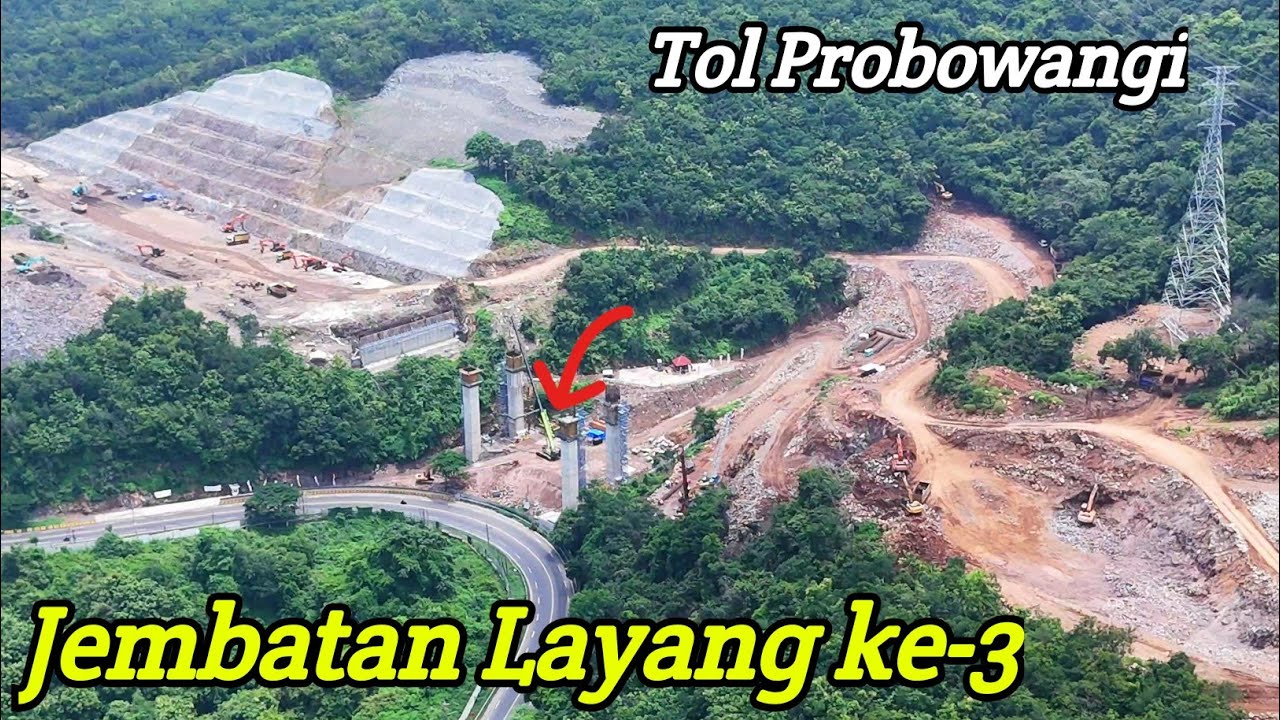 Jembatan Layang Tol Probowangi Paket 3 Sudah Hampir Selesai