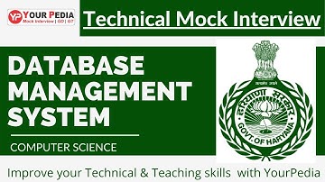 HPSC Polytechnic Lecturer | DBMS Mock interview | CSE | Prepare HR & Mock Interviews with YourPedia