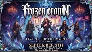 FROZEN CROWN : LIVE in San Francisco, California. 2026 [4K] Full Performance.