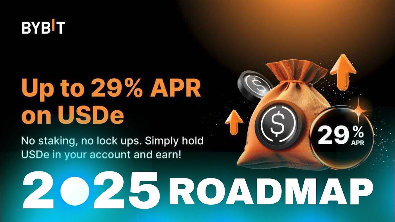 BYBIT ETHENA UNVEILS 2025 ROADMAP!  EARN UP TO 29% APR | SUPPORTS TELEGRAM PAYMENTS