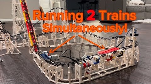 Coding Working BLOCK ZONES on my Model Roller Coaster!