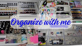 Declutter & Organize My Nail Studio | IKEA ALEX 6 DRAWER ORGANIZING #organizewithMe