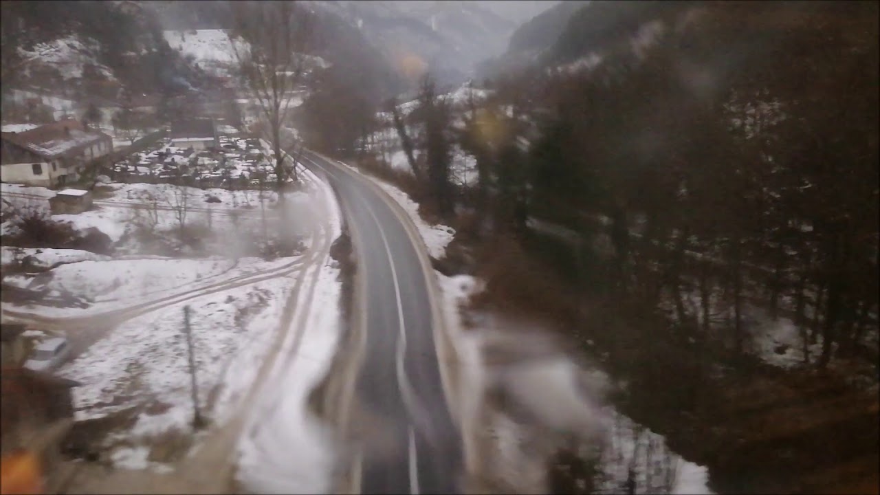 SLOW TV | Train Sarajevo-Mostar (Bosnia & Herzegovina)
