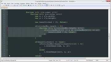 Surrounding Boxes 1 - Minesweeper JavaScript & Canvas Game Development Tutorial 7