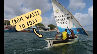 How to build a canoe from plastic waste