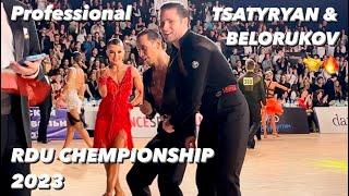 Tsaturyan - Belorukov | Jive | RDU professional Championship 2023 | WDC