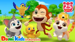 Lagu Tarian Hewan 🦁 | Lagu Hewan \u0026 Kumpulan Lagu Anak Indonesia | Domi Kids