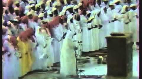 سورة القيامة تراويح رمضان 1406هـ الشيخ علي جابر