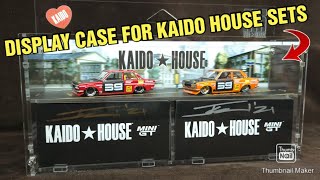 Display case for my signed KAIDO HOUSE 510 Datsuns