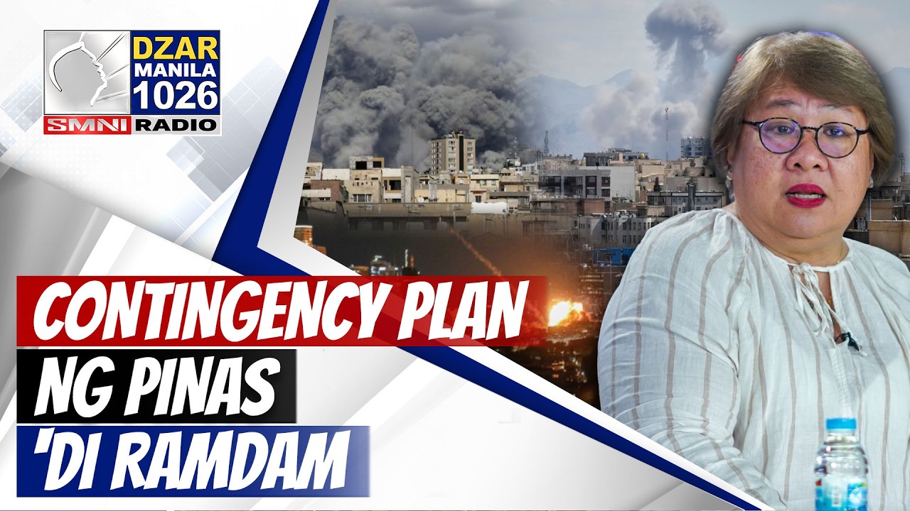 #SMNIRadioNB: Contingency plan ng Pinas sa lumalalang kaguluhan sa Middle East, ‘di ramdam –Tiquia