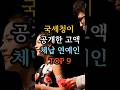 국세청이 공개한 고액 체납 연예인 TOP 9