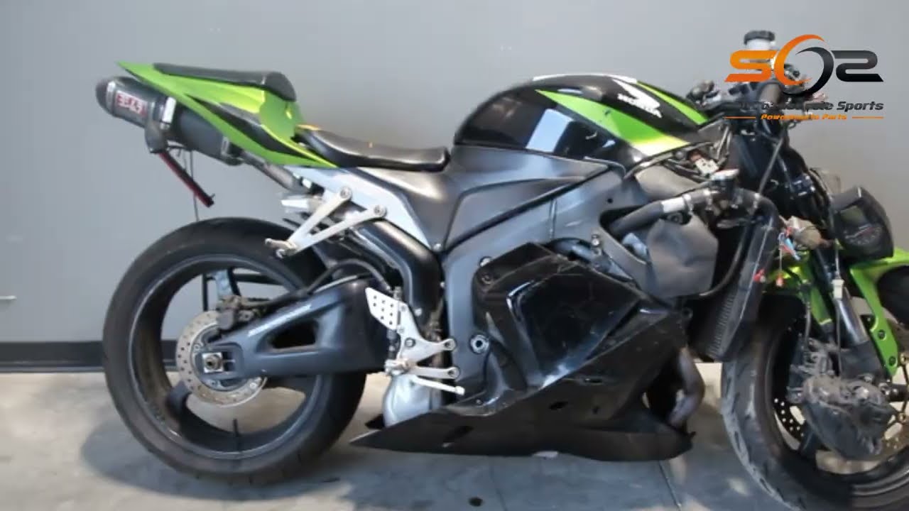 09 Honda CBR 600 RR Front Gas Fuel Tank Cover - Sun Coast Cycle