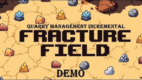 A new take on the mining incremental game genre. Fracture Field demo showcase