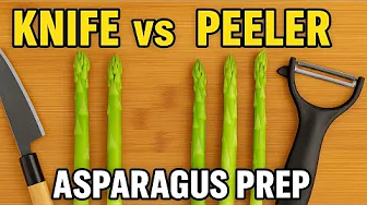 How Japanese Chefs Peel Asparagus for Perfect Texture