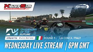 Round 1 - KartSim Esports Champions of The Future Euro Series 2026 Finals LIVE! screenshot 3