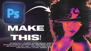 Easy Adobe Photoshop Grainy Heatmap Gradient Tutorial