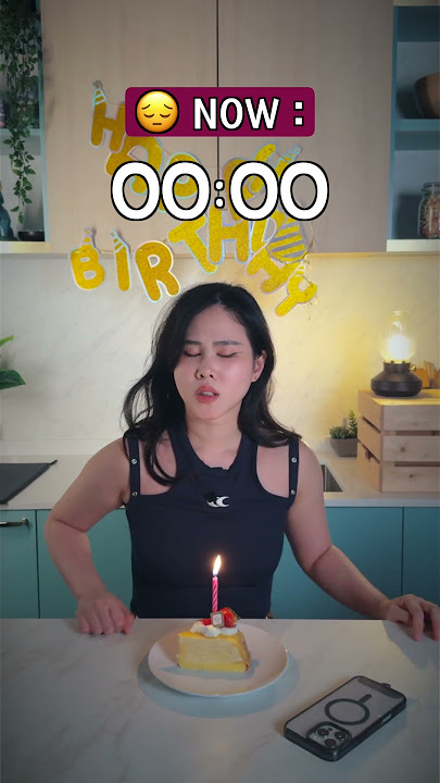 It's a sad birthday 🥲